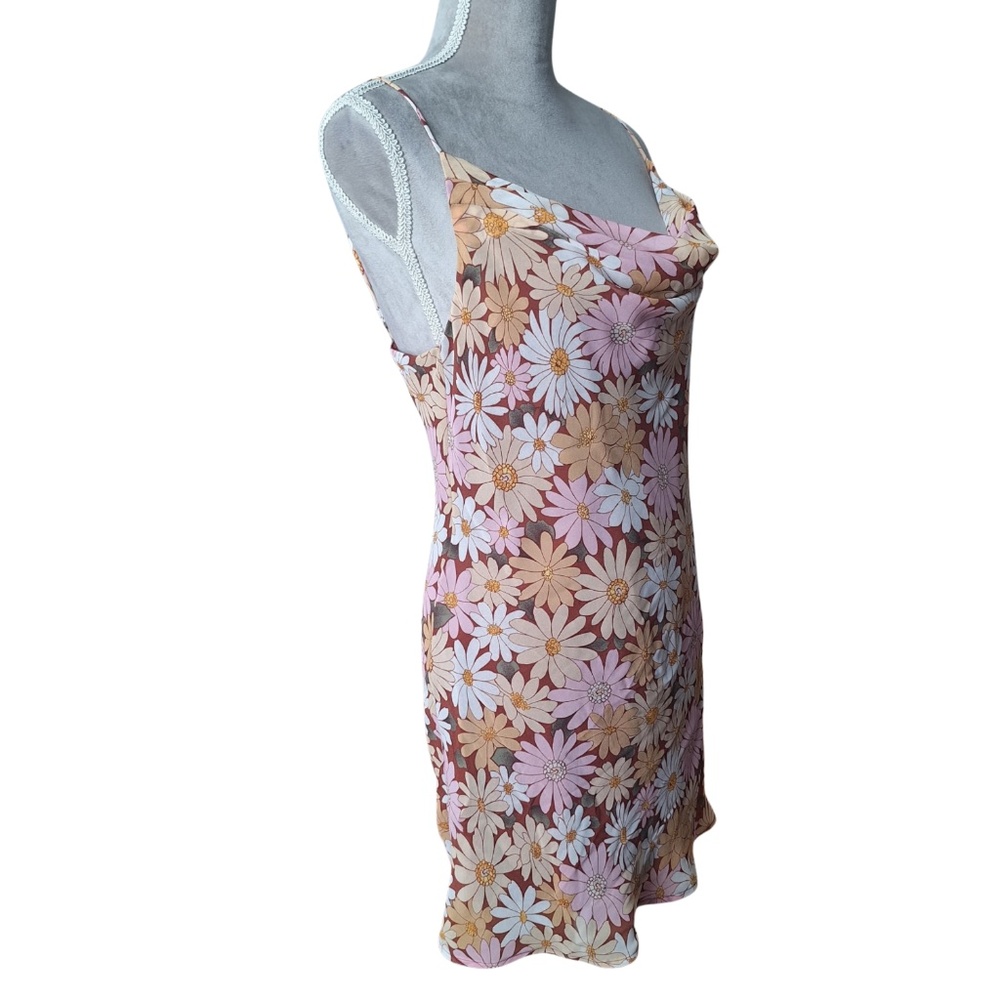 Altar’d State Floral Slip Dress S Floral Festival Y2K Retro Summer Boho Dress - Picture 4 of 10